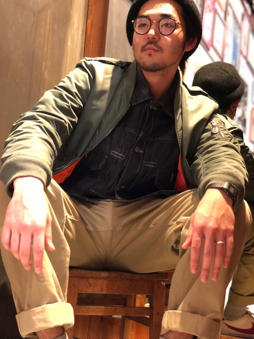 AVIREX �V�h�X���엃����̃~���^���[�W���P�b�g�uavirex/�A���B���b�N�X/�����Y/L-2B�@COMMERCIAL/L-2B�@�R�}�[�V�����iAVIREX�b�A���B���b�N�X�j�v���g�����R�[�f�B�l�[�g