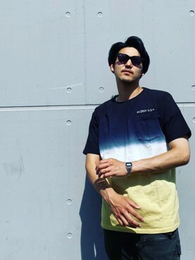 奥野翼さん(メンズ・180cm)の春コーディネート