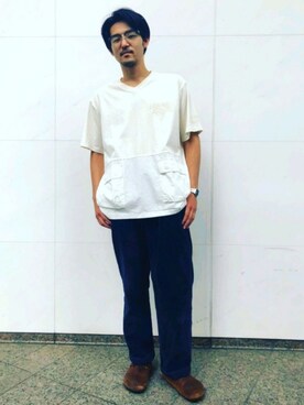 奥野翼さん（メンズ・180cm）の夏コーディネート