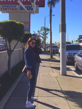 「Revlon（レブロン）のアイテム」を使った、xmayuwearxさん（レディース・164cm）の春コーディネート