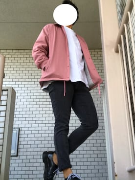「RAGEBLUE（レイジブルー）のアイテム（その他アウター）」を使った、Yさん（メンズ・175cm）の春コーディネート