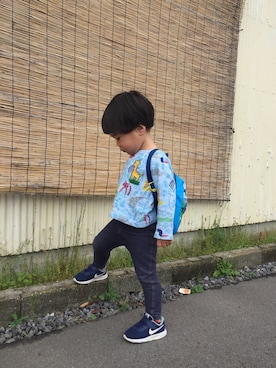 「BIT'Z（ビッツ）のアイテム」を使った、sakuyukiさん（メンズ・90cm）の春コーディネート