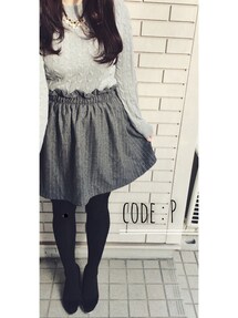 tutuanna | 80デニール 黒(タイツ/ストッキング)