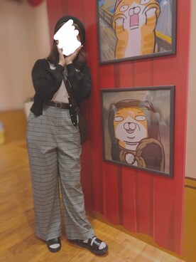 めいちゃんさん(レディース・158cm)の冬コーディネート