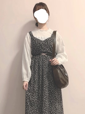 めいちゃんさん（レディース・158cm）の冬コーディネート