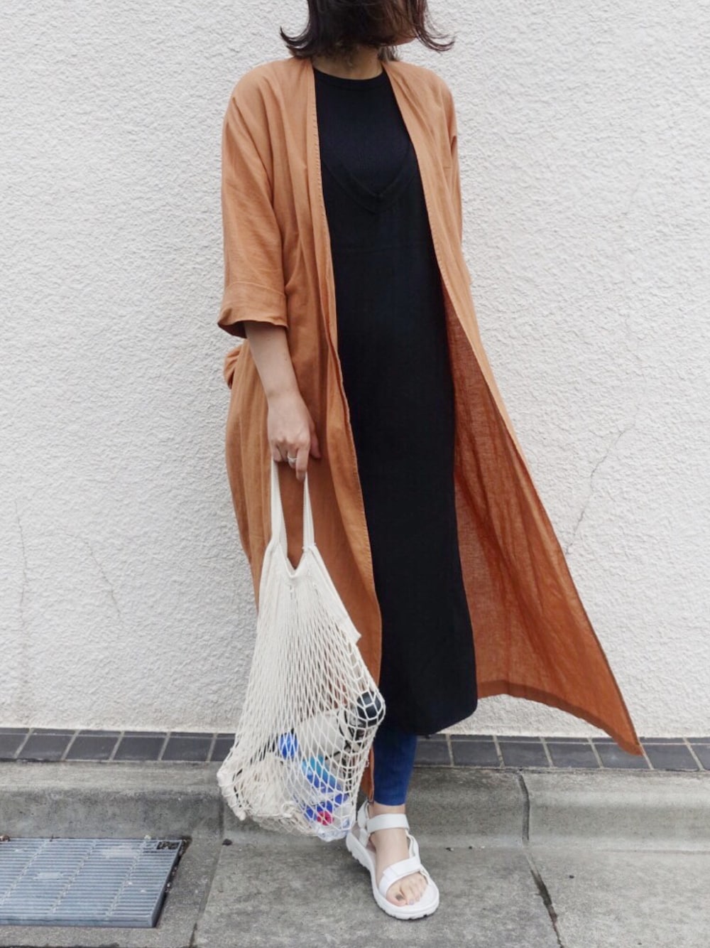 KBF 2wayリネン混ガウン KBF（ケイビーエフ）の「2WAYリネン混ガウン（）」 - WEAR