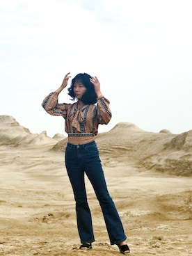 一一是苗条美喵さんのコーディネート