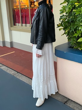 「Another Edition（アナザーエディション）のアイテム（ワンピース/ドレス）」を使った、ぽんずさん（レディース・155cm）の秋コーディネート