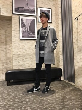 「HVC」｜(　ﾟдﾟ)ｸﾜｯPさん（メンズ・169cm）の秋コーディネート