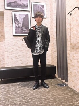 「HVC」｜(　ﾟдﾟ)ｸﾜｯPさん（メンズ・171cm）の春コーディネート