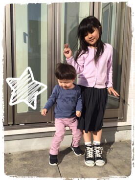 yu-soさん(キッズ・129cm)の春コーディネート