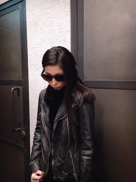 Mayu (ALLSAINTS)さん(レディース・167cm)の冬コーディネート