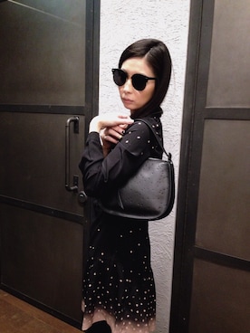 「ALLSAINTS（オールセインツ）のアイテム」を使った、Mayu (ALLSAINTS)さん（レディース・167cm）の春コーディネート