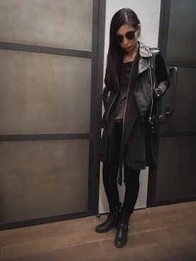 Mayu (ALLSAINTS)さん（レディース・167cm）の夏コーディネート