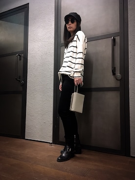 Mayu (ALLSAINTS)さん（レディース・167cm）の冬コーディネート