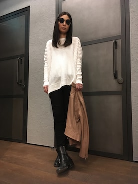 Mayu (ALLSAINTS)さん（レディース・167cm）の春コーディネート