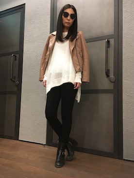 Mayu (ALLSAINTS)さん（レディース・167cm）の春コーディネート
