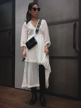 Mayu (ALLSAINTS)さん（レディース・167cm）の春コーディネート