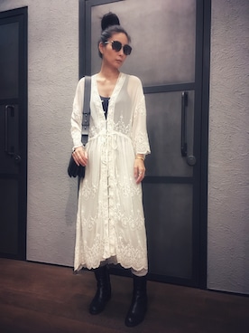 Mayu (ALLSAINTS)さん（レディース・167cm）の夏コーディネート