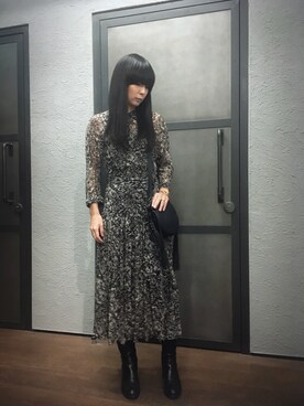 Mayu (ALLSAINTS)さん(レディース・167cm)の秋コーディネート