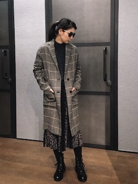Mayu (ALLSAINTS)さん（レディース・167cm）の秋コーディネート