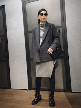 Mayu (ALLSAINTS)さん（レディース・167cm）の春コーディネート