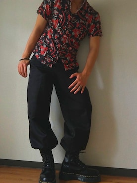 「マキシマムザホルモン」｜Syun Obaraさん（メンズ・175cm）の夏コーディネート