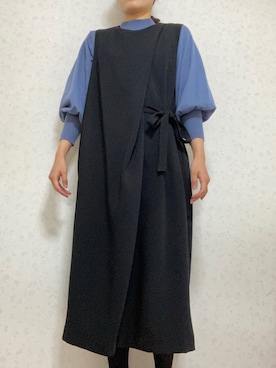 「cawaii（カワイイ）のアイテム（ワンピース）」を使った、そらさん（レディース・158cm）の冬コーディネート