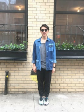 「pattern」｜Stan Karr Yeungさん（メンズ・175cm）の春コーディネート