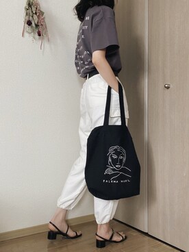 「OpenCLOSE（オープンクローズ）のアイテム（バッグ）」を使った、umeさん（レディース・170cm）の秋コーディネート