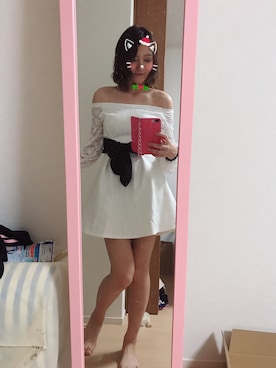 「MA*RS（アメーバーマーズ）のアイテム（ワンピース/ドレス）」を使った、𝕸𝕬𝖄𝖀さん（レディース・170cm）の冬コーディネート