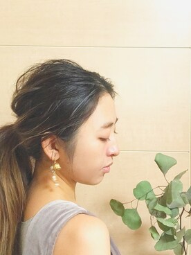 「flua（フルア）のアイテム」を使った、flua vintageさん（レディース・152cm）の夏コーディネート