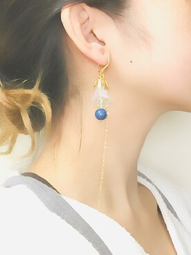 「flua（フルア）のアイテム」を使った、flua vintageさん（レディース・152cm）の夏コーディネート