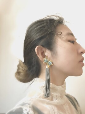 「flua（フルア）のアイテム」を使った、flua vintageさん（レディース・152cm）の夏コーディネート