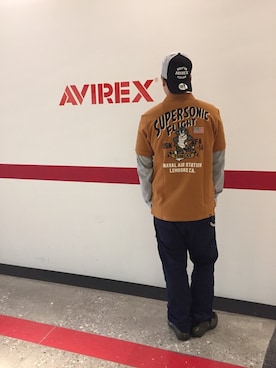 「マスタードイエロー」｜muneさん（メンズ・180cm）の春コーディネート