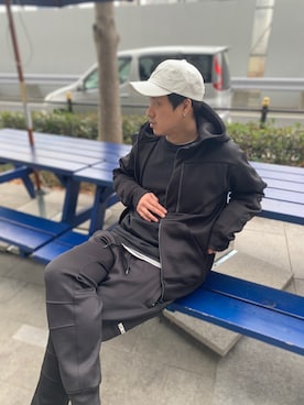 muneさん（メンズ・180cm）の冬コーディネート