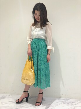  MAYUKOさん（レディース・159cm）の春コーディネート