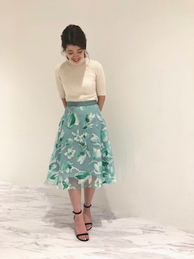  MAYUKOさん（レディース・159cm）の春コーディネート