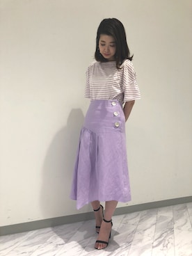  MAYUKOさん（レディース・159cm）の春コーディネート