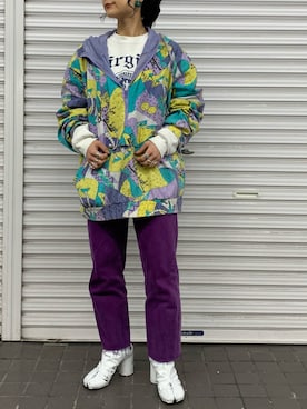 「リーバイス」｜まさこさん（レディース・156cm）の春コーディネート