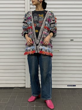 「paula sweet」｜まさこさん（レディース・156cm）の春コーディネート