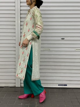 「BEAMS（ビームス）のアイテム（パンプス）」を使った、まさこさん（レディース・156cm）の春コーディネート