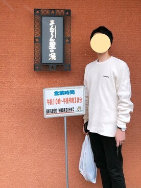 「LARS LARSEN（ラースラーセン）のアイテム（アナログ腕時計）」を使った、19tomo89さん（メンズ・166cm）の冬コーディネート