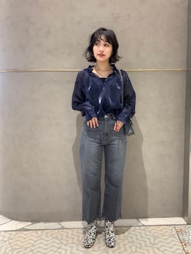 市川 瑠依子さん(レディース・163cm)の夏コーディネート