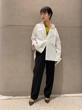 市川 瑠依子さん（レディース・163cm）の秋コーディネート