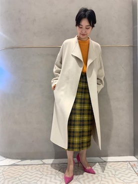 市川 瑠依子さん（レディース・163cm）の秋コーディネート