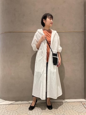 市川 瑠依子さん(レディース・163cm)の冬コーディネート