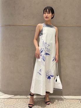 市川 瑠依子さん（レディース・163cm）の冬コーディネート