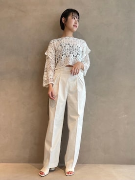 市川 瑠依子さん(レディース・163cm)の春コーディネート