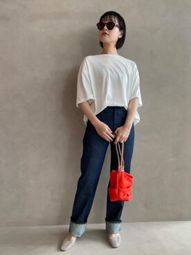 市川 瑠依子さん(レディース・163cm)の春コーディネート